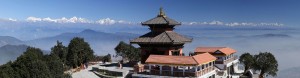 Chandragiri Hill With Temple